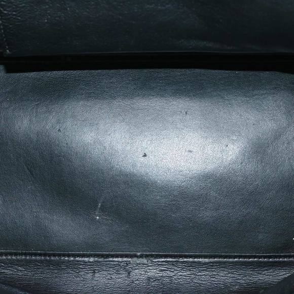 CELINE Trapeze Hand Bag Leather 2way Brown Auth hk1137 - Picture 10 of 16